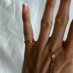 Daydream Wave Pinky Ring - EVRYJEWELS