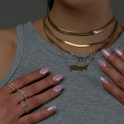 Angel Number Necklace - EVRYJEWELS