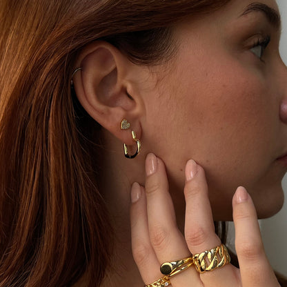 Cold Hearted Earrings - EVRYJEWELS