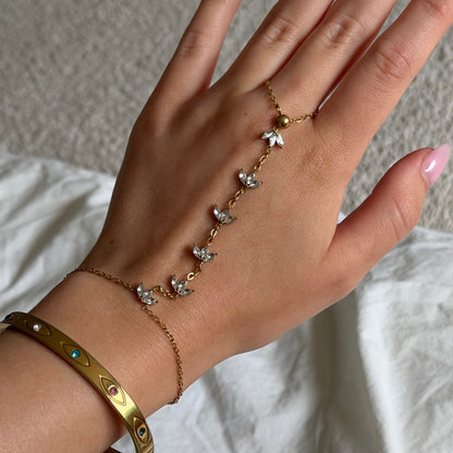 Bloom Hand Chain - EVRYJEWELS
