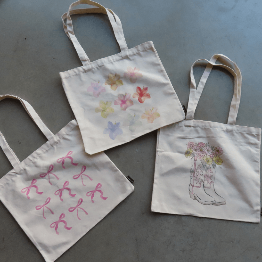 Hibiscus Tote Bag - EVRYJEWELS