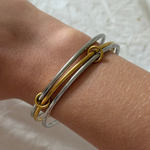 Link Me Later Bangle - EVRYJEWELS