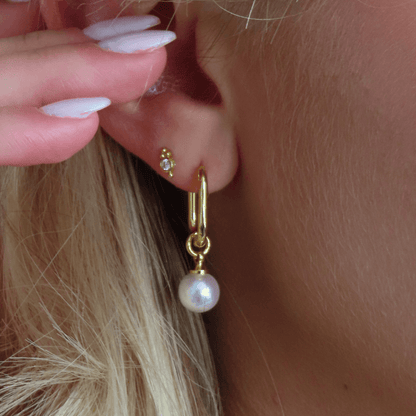 Pearl Earrings - EVRYJEWELS